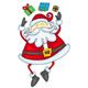 Juggling Santa