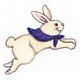 leaping rabbit