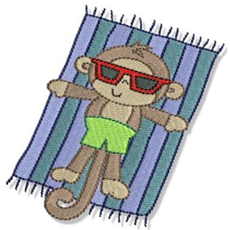 Sunbaking Monkey