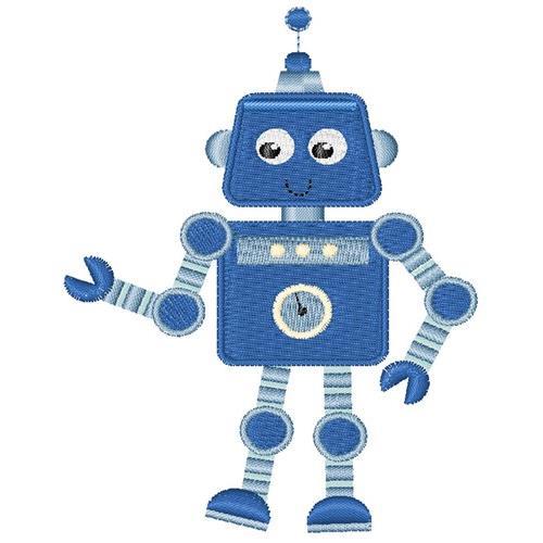 blue robot
