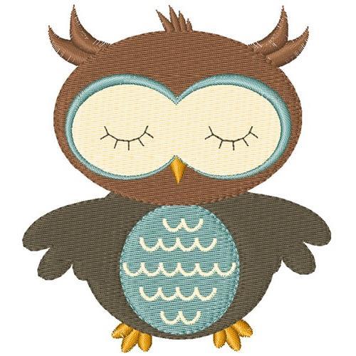 sleepy owl